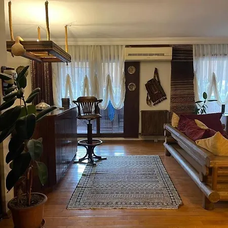 Full Furnished Cozy Rooftop 21 Flat In Maltepe شقة *
